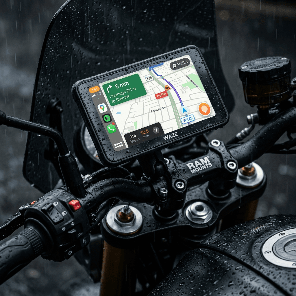 Support téléphone moto : Danger des vibrations